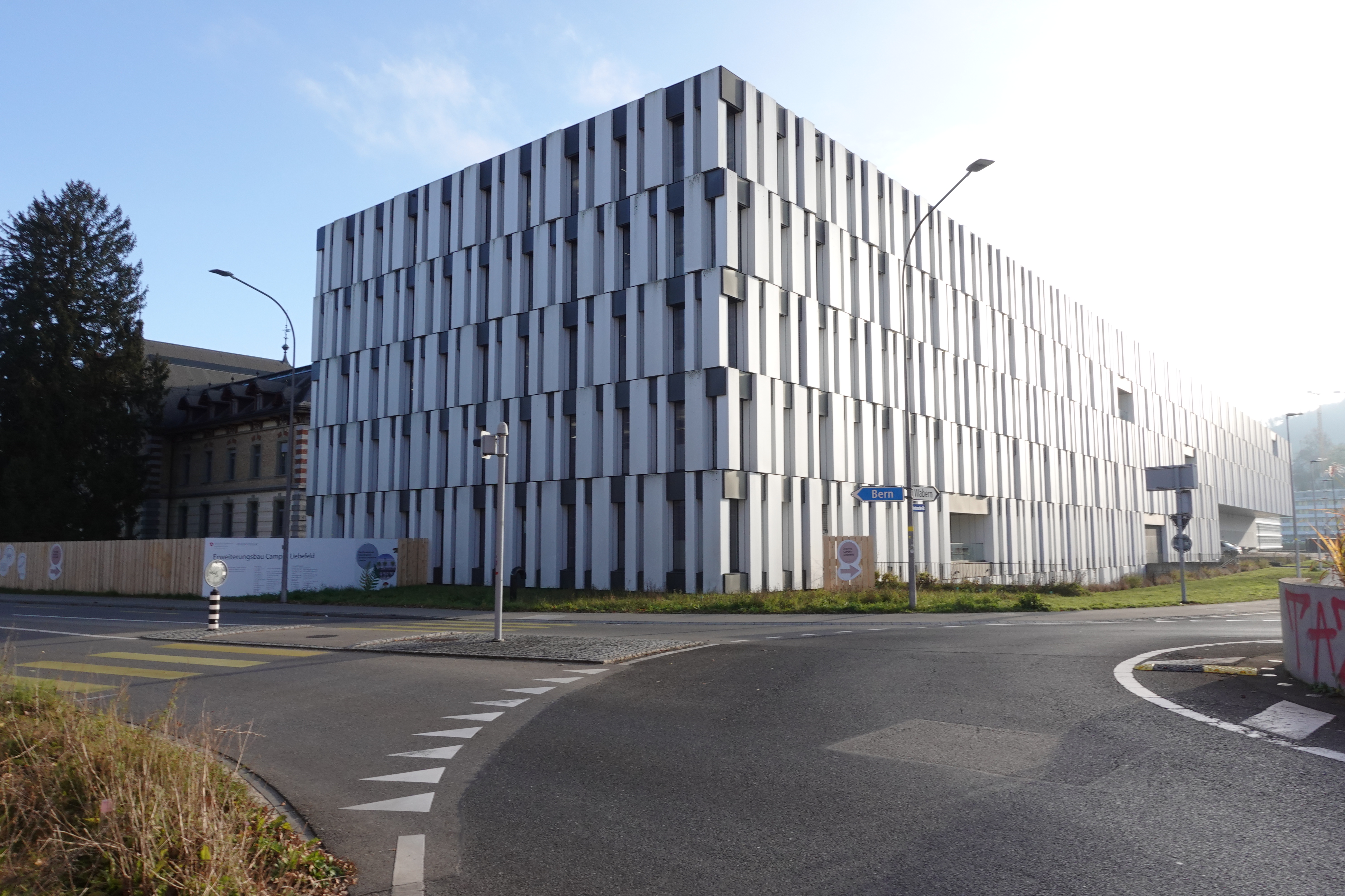 Neubau Gleichrichter Liebefeldpark Neubau Gleichrichter Liebefeldpark