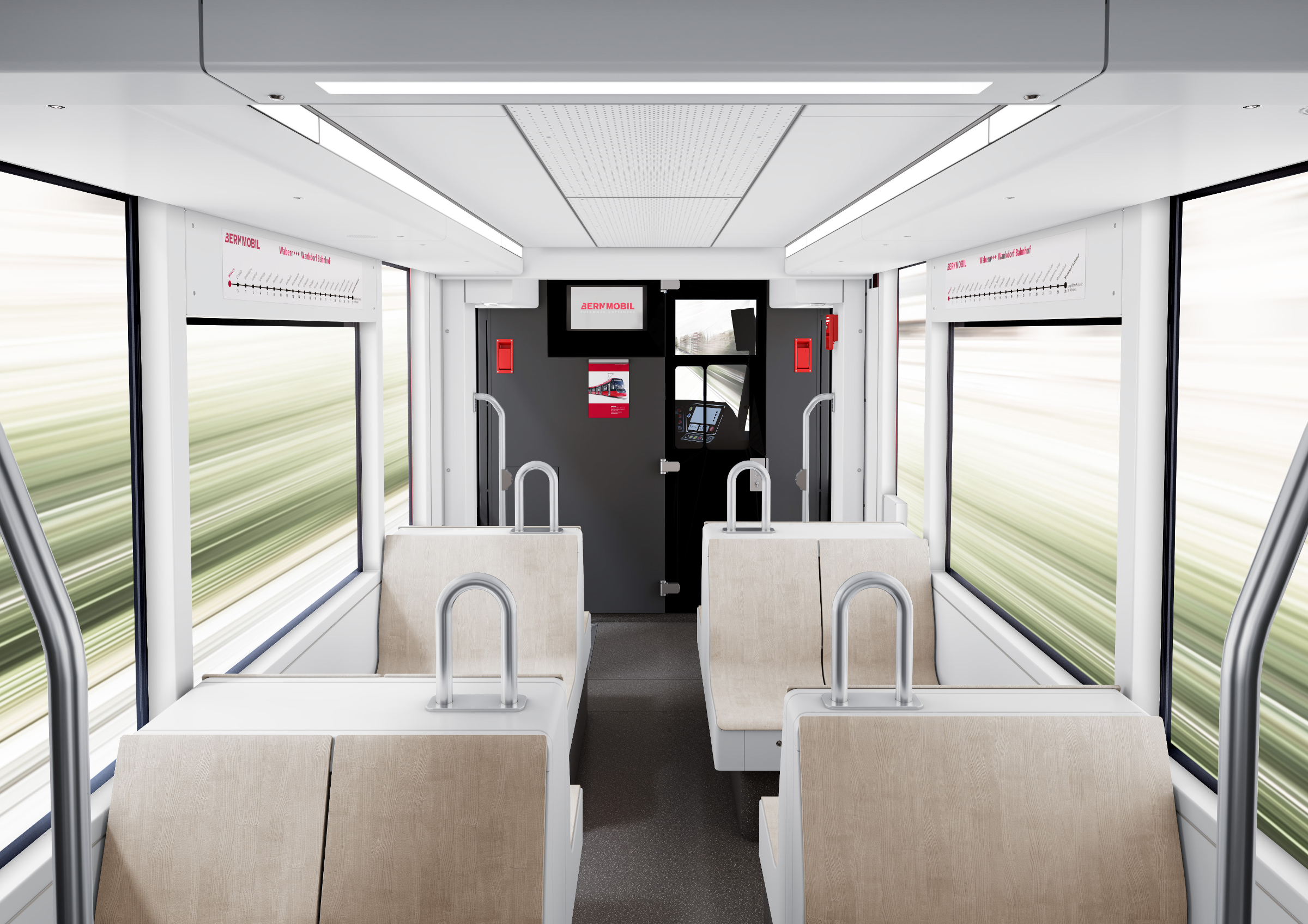 Neue Trams für mehr Komfort Neue Trams für mehr Komfort
