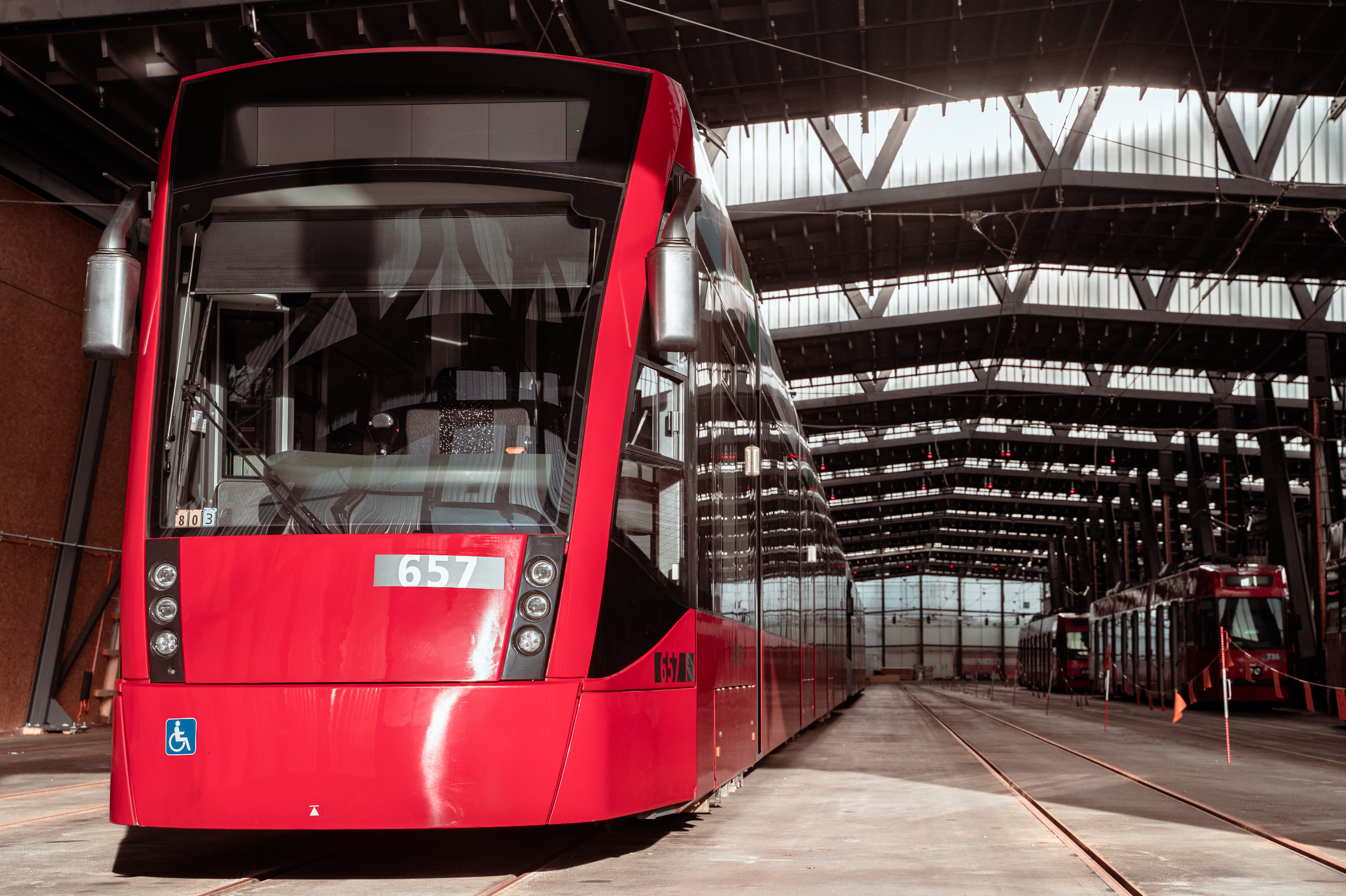 Combino XL im Tramdepot