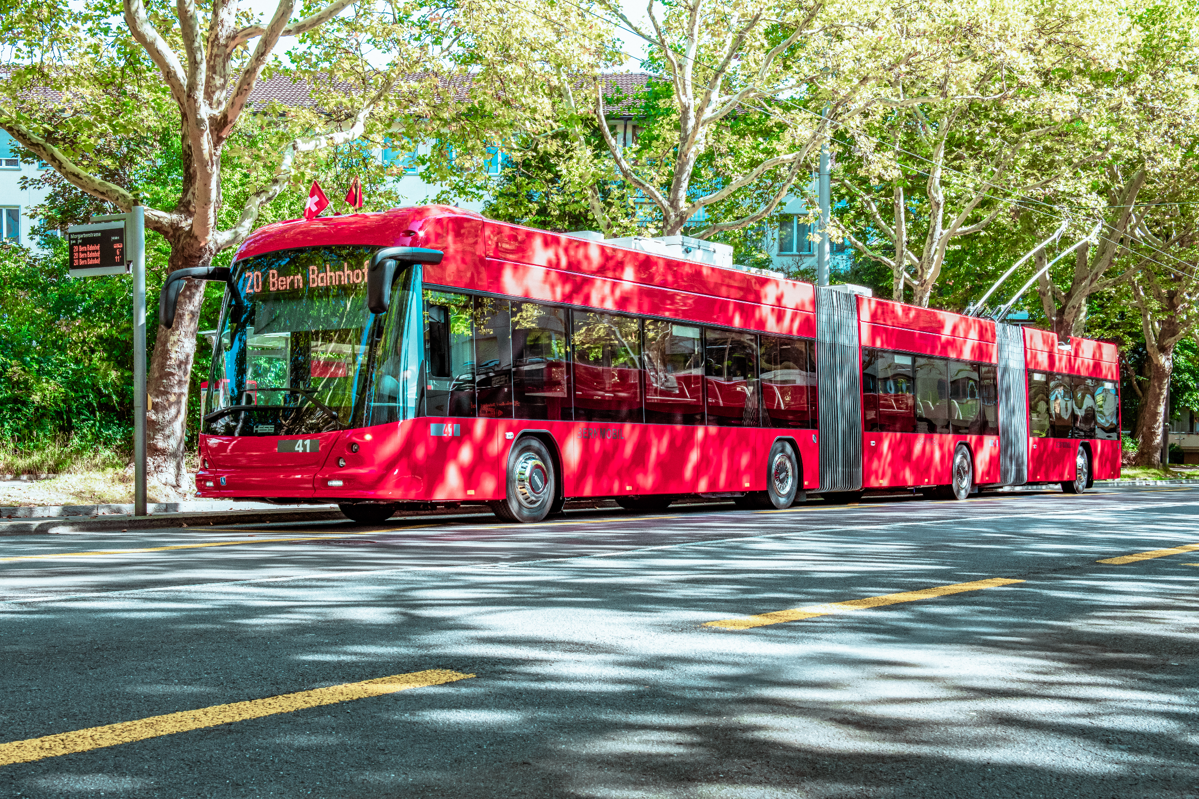 HESS Doppelgelenktrolleybus (DGT) lighTram 25 DC