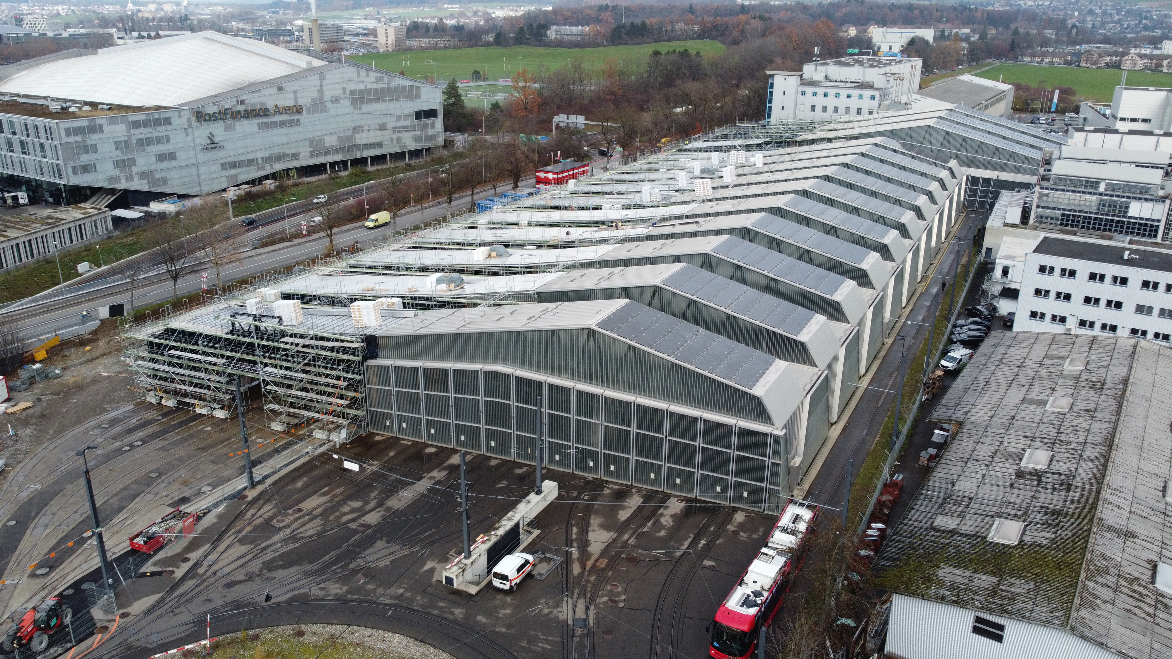 Depot Bolligenstrasse Drohnenbild