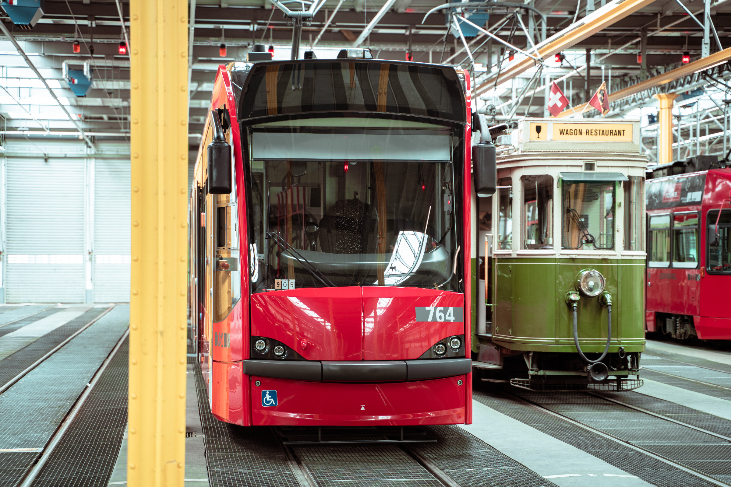 Das Combino VL von Siemens im Depot