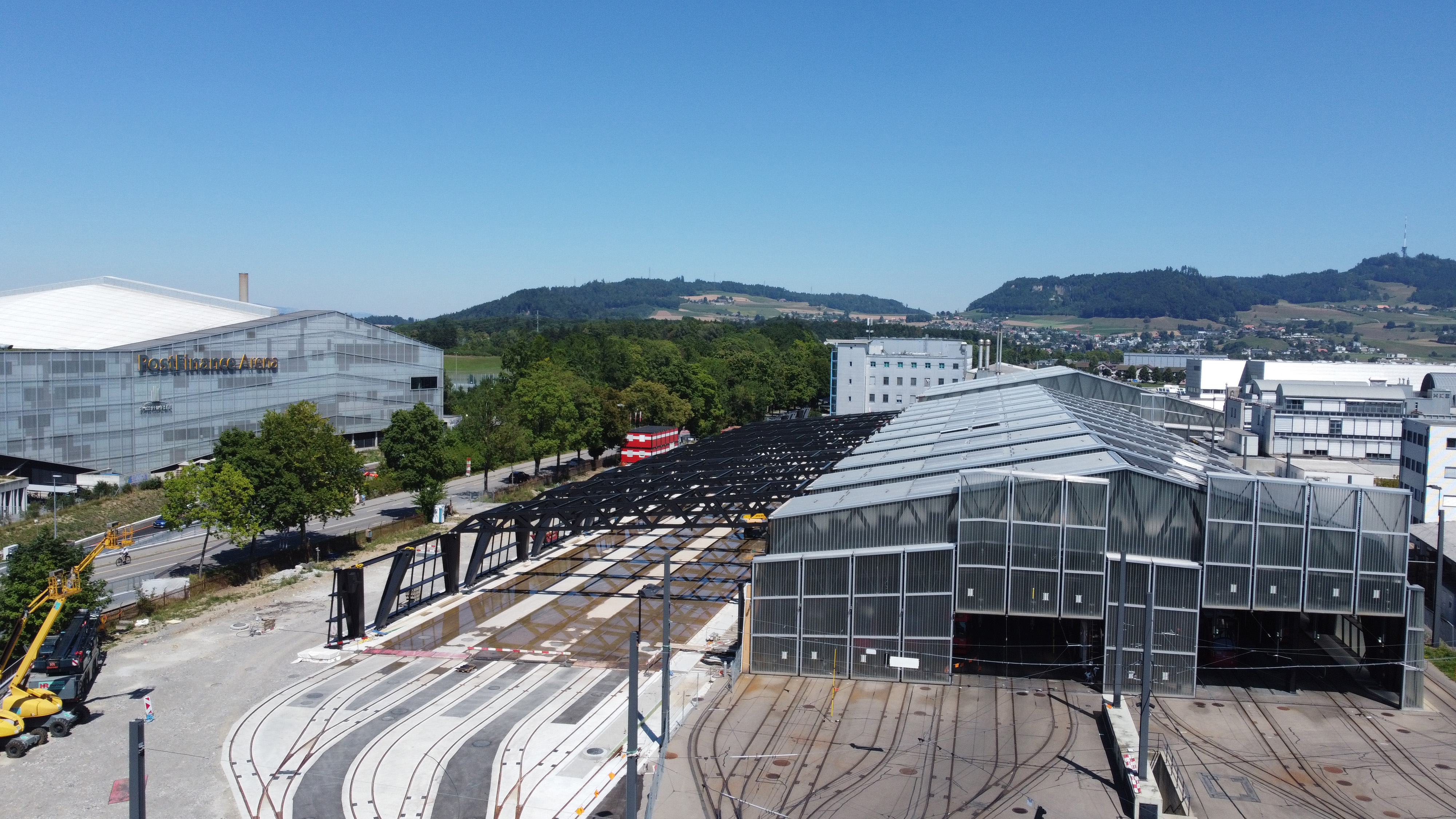 Depot Bolligenstrasse Erweiterung August 2022