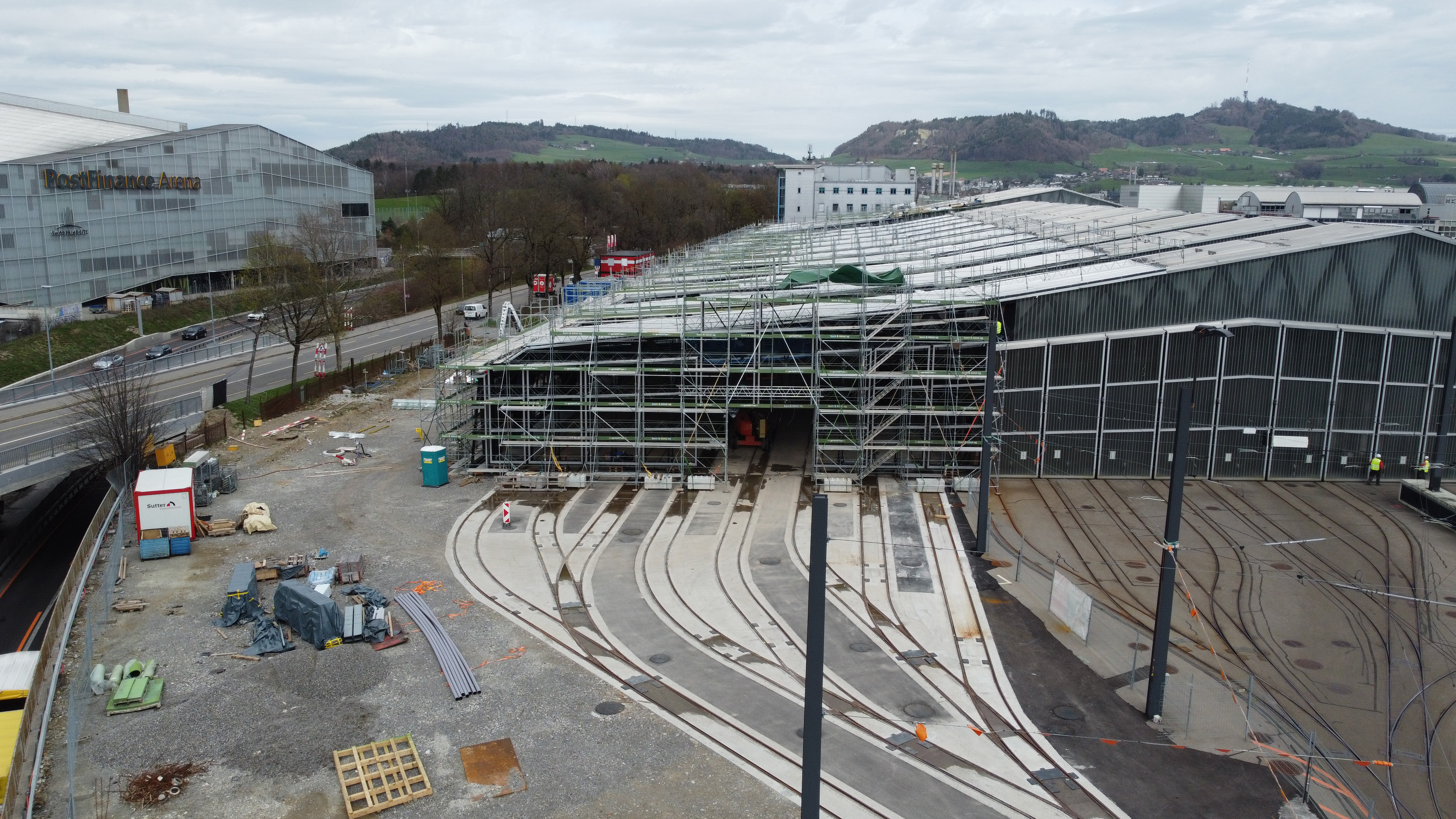 Depot Bolligenstrasse Erweiterung März 2023