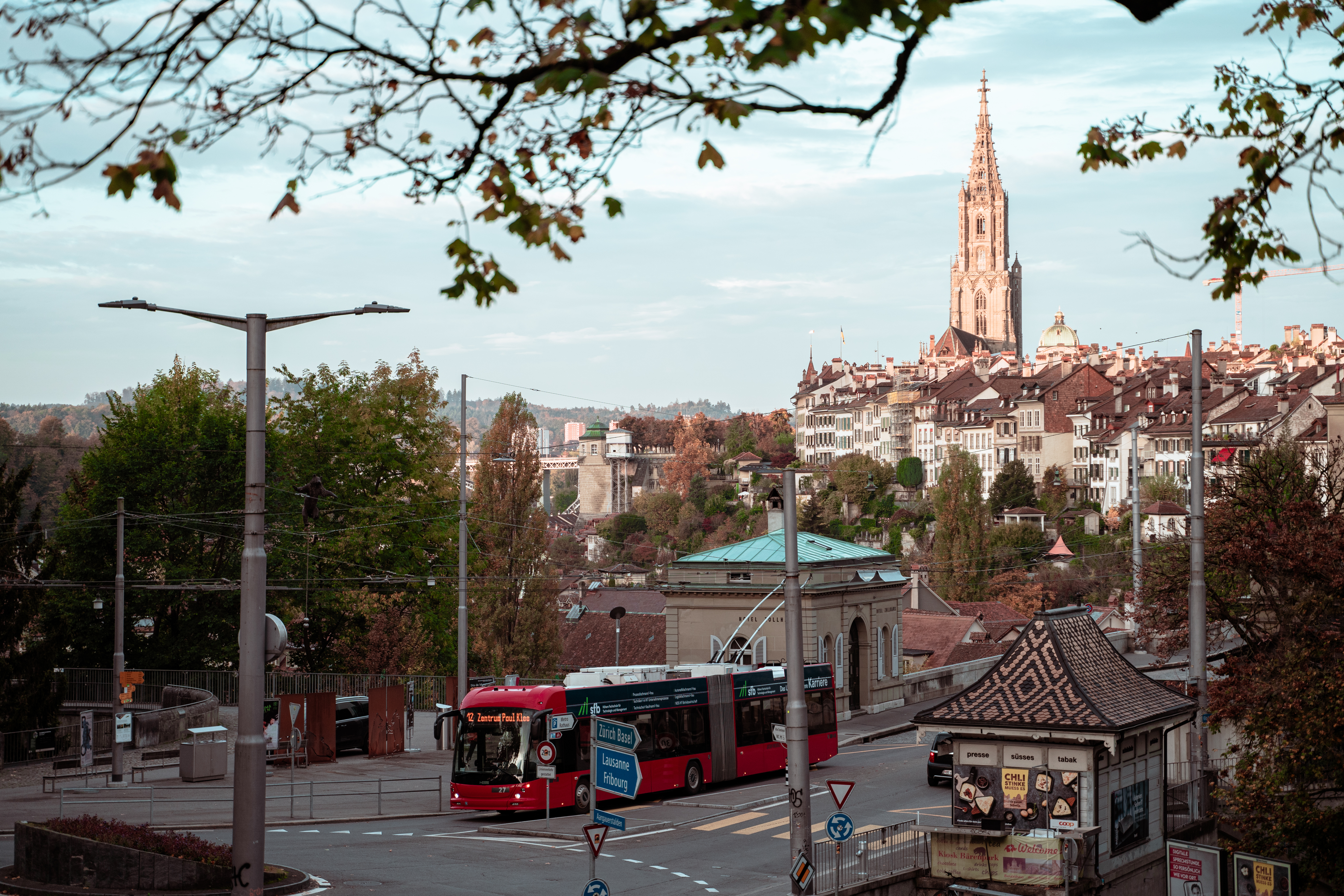 Linie 12 beim Bärenpark