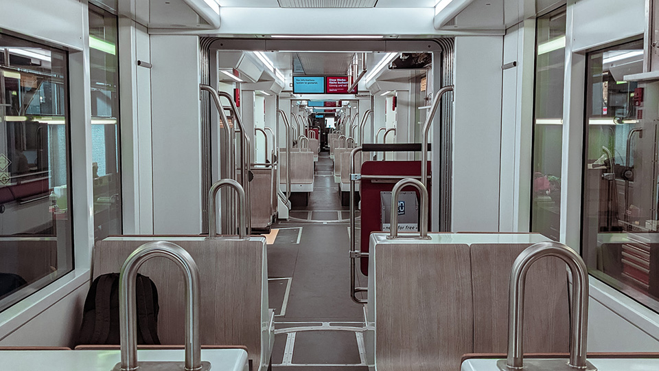 Stadler Tramlink Innenraum