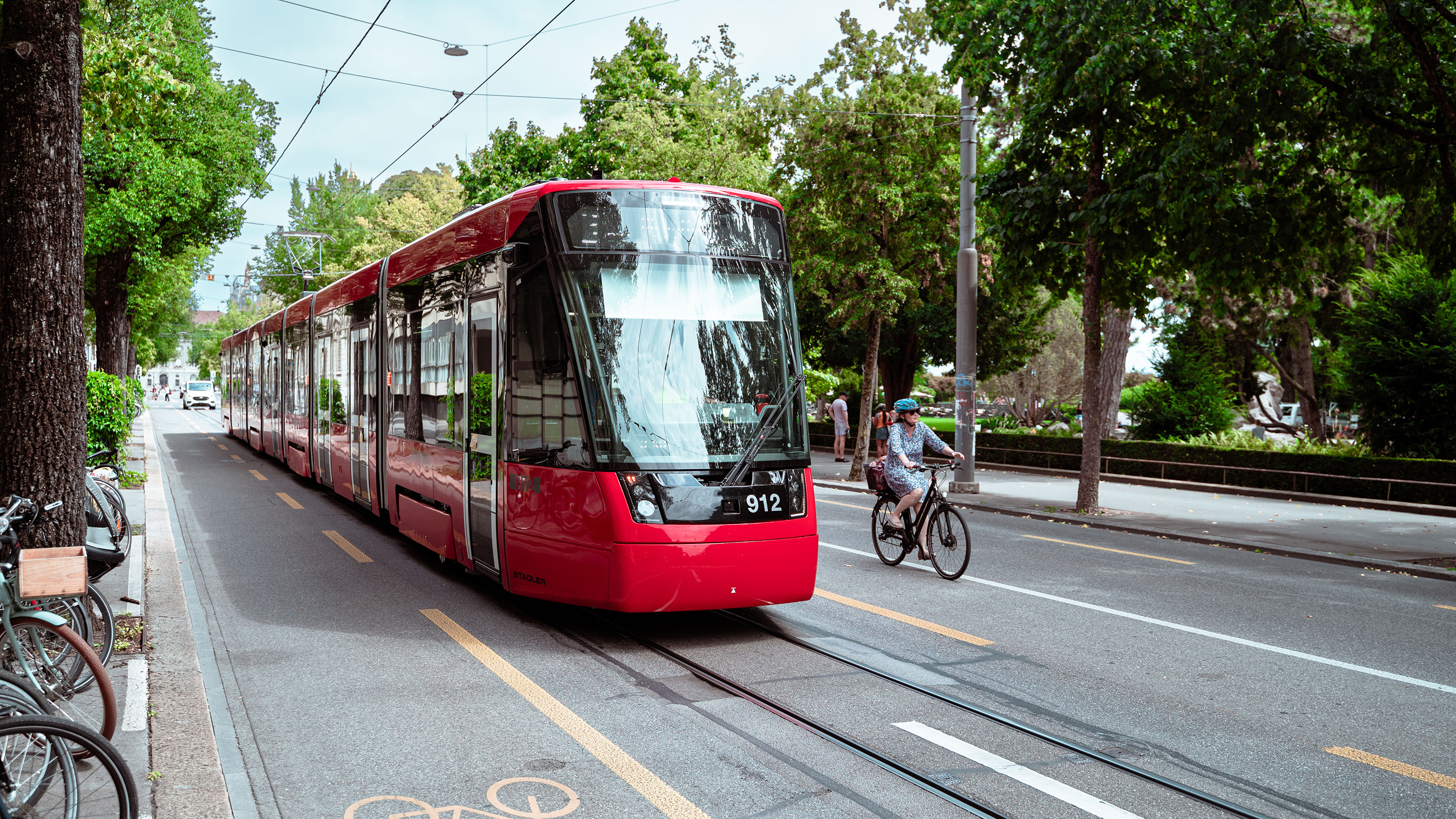 Tramlink in der Bundesgasse