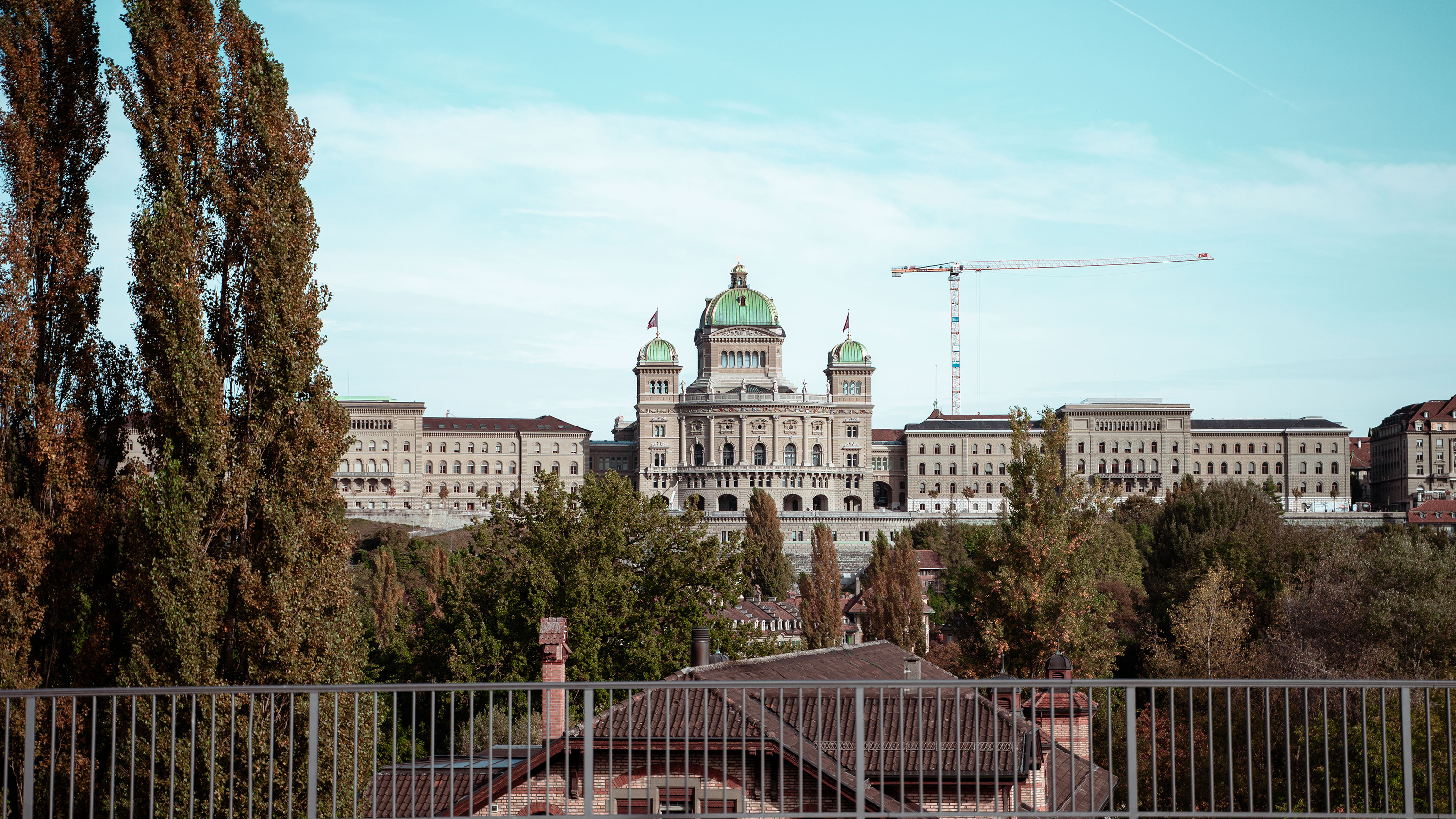 Bundeshaus ab Monbijoubrücke