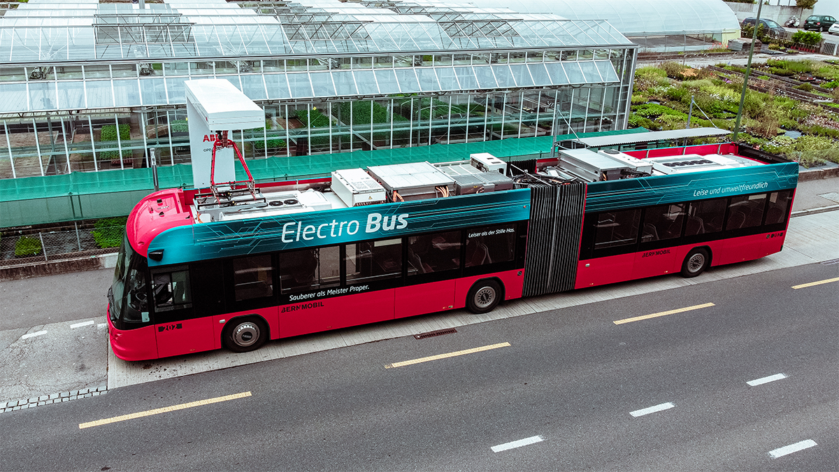 Elektrogelenkbus Irizar