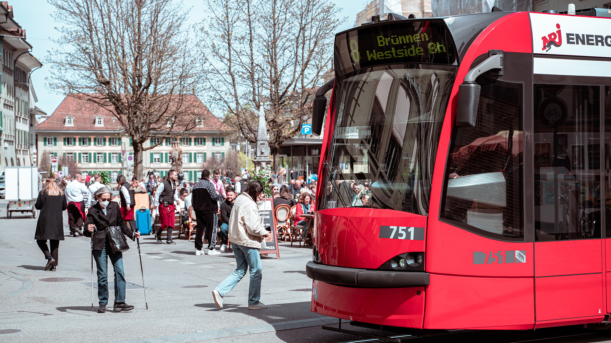 Der Frühling in Bern wird bunt