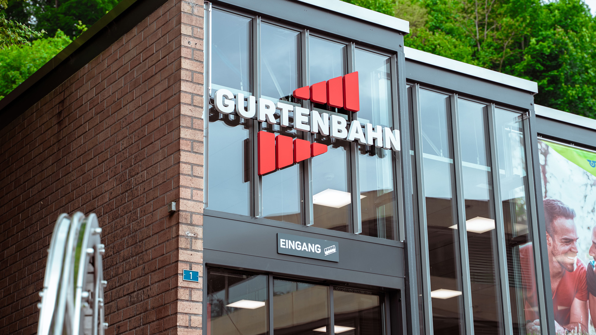 Gurtenbahn Eingang