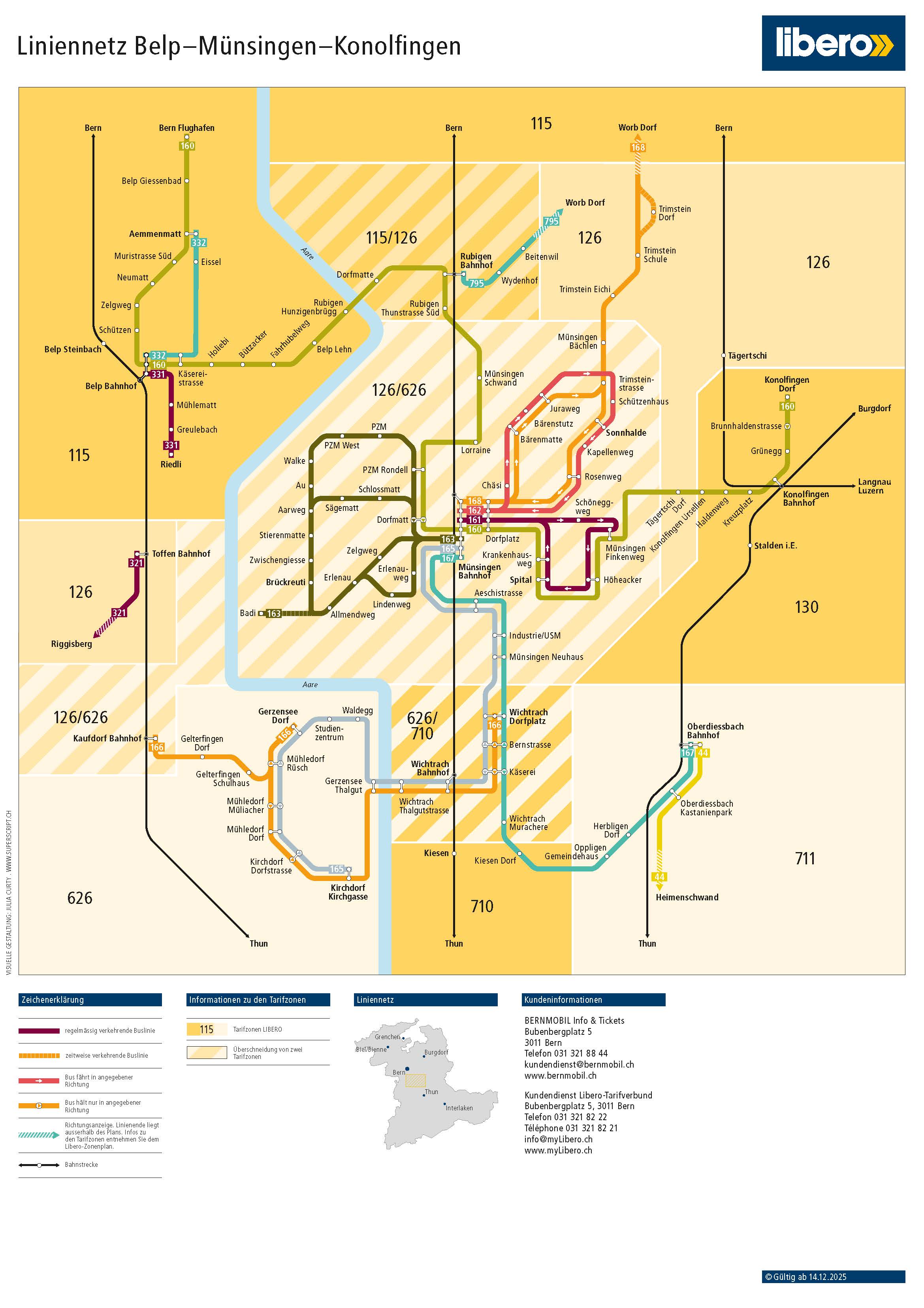 Libero Netzplan Belp-Münsingen-Konolfingen 2026