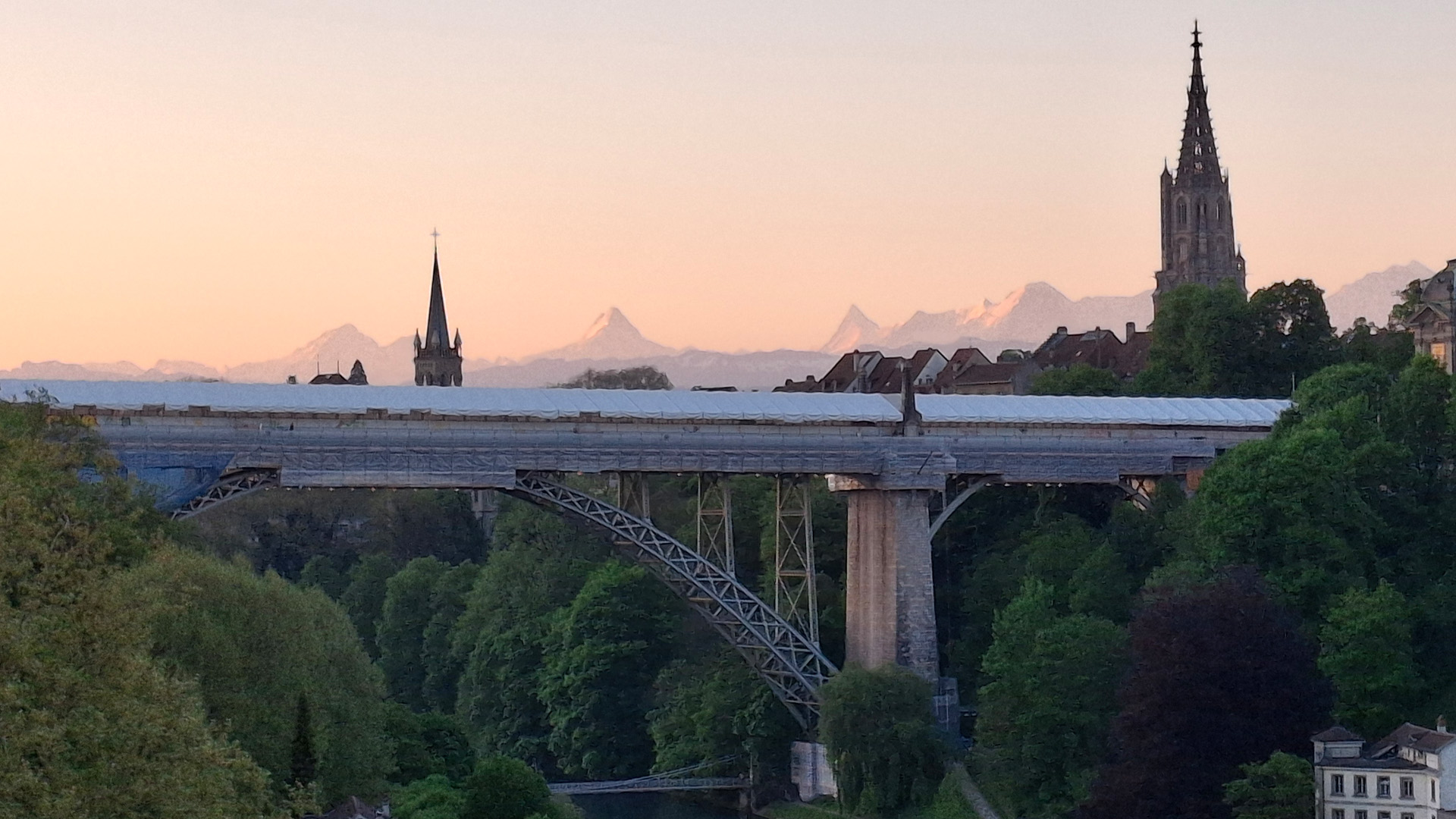 Kornhausbrücke Berge