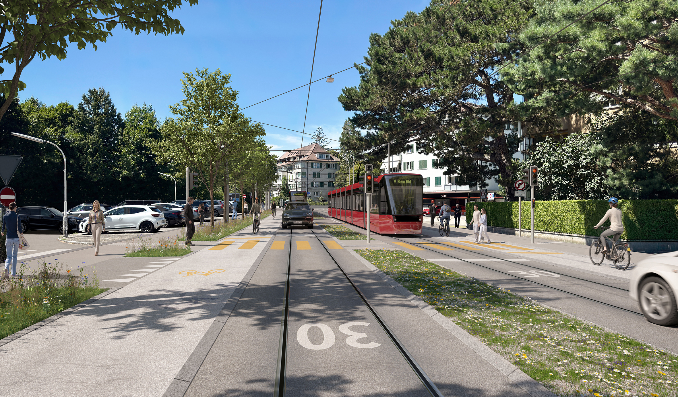 «Neugestaltung Morillon-Sandrain»