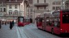 BERNMOBIL Bus und Tram verkehren beim Bärenplatz