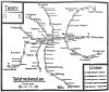 Linienplan der Städtischen Strassenbahn Bern, 1930